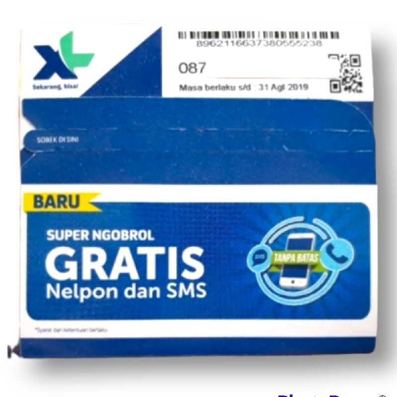 Kartu kosong XL Excel MASIH SEGEL perdana zero nomor murah meriah