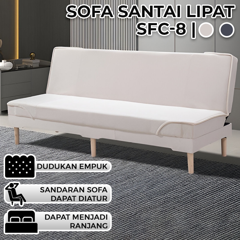 Sofa Bed Panjang Sofa Minimalis Ruang Tamu Modern Sofa Tanpa Lengan