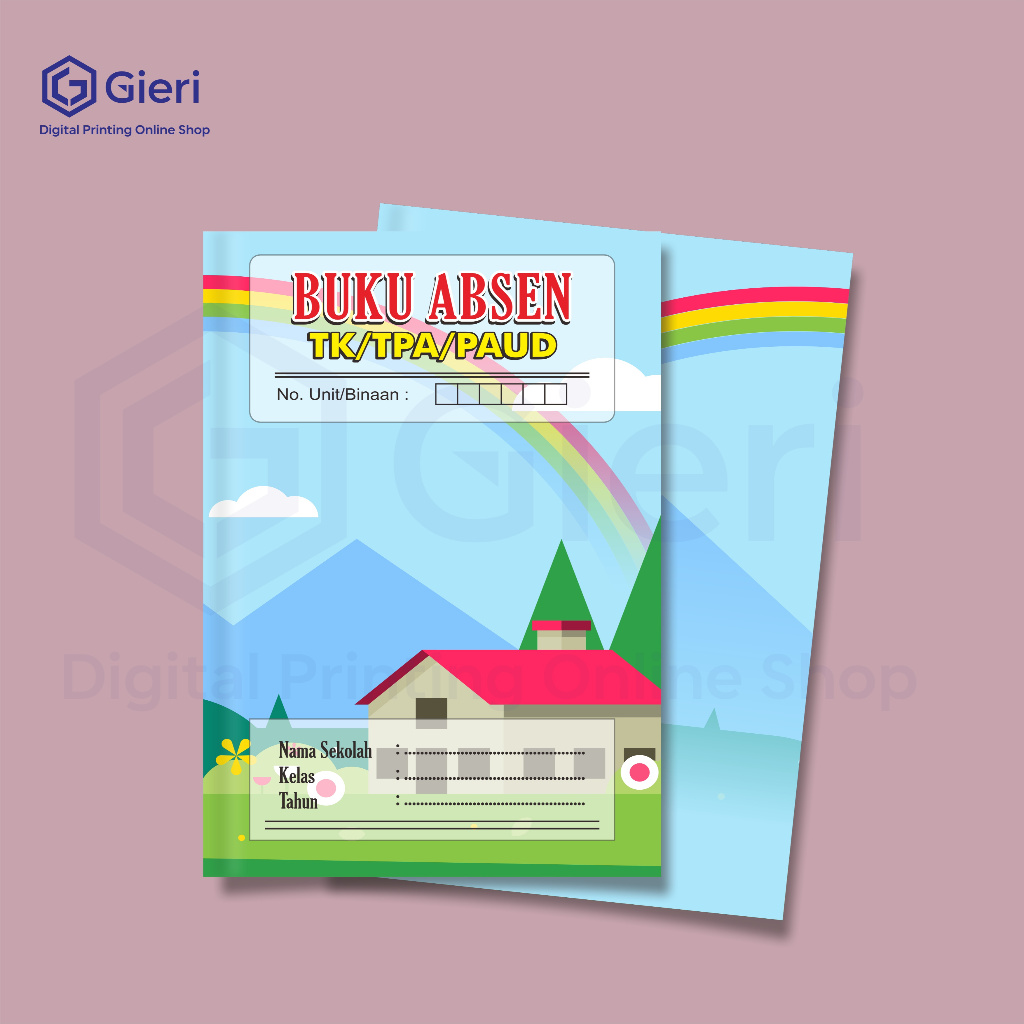 BUKU ABSEN TK/TPA/PAUD