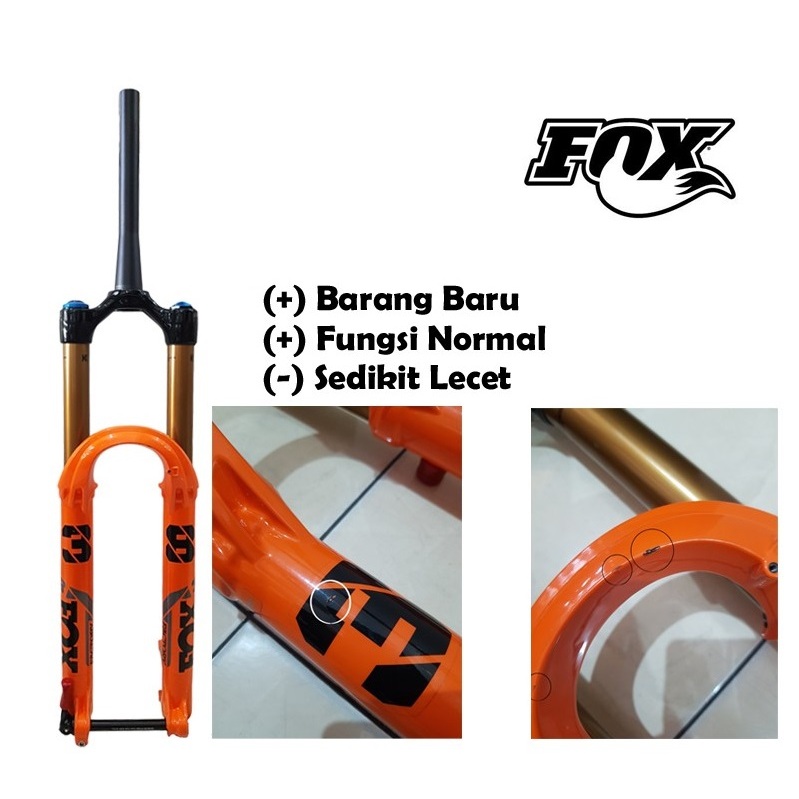 [SALE] FOX FLOAT 38 FACTORY SERIES 2021 KASHIMA FORK SEPEDA 29 INCH