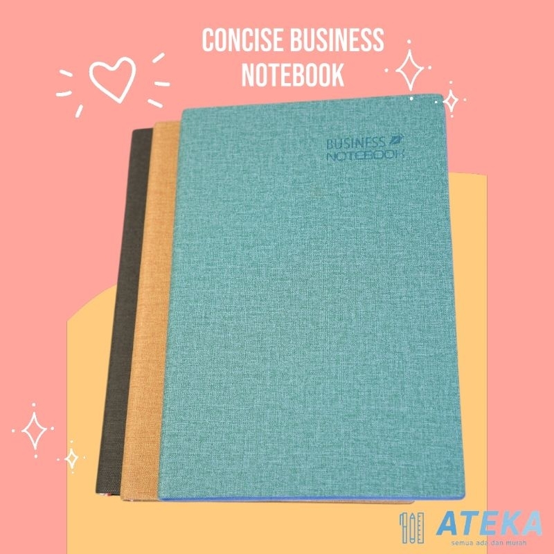 

Concise Business Notebook / Buku Catatan Sekolah Kerja