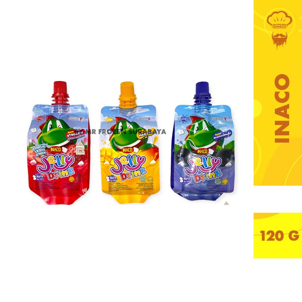 

INACO - Inaco Jelly Drink 120gr x 5 Rasa Buah