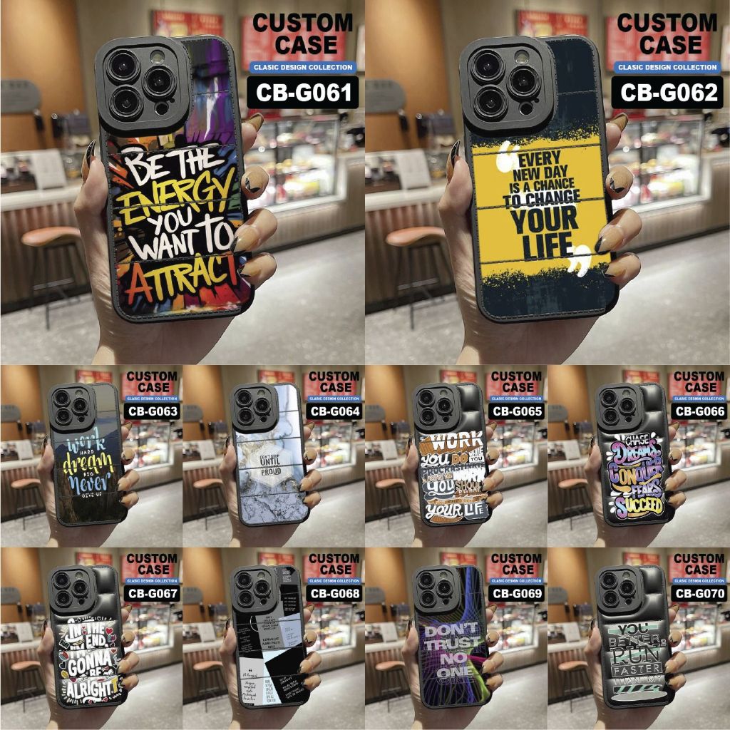 VIVO V30/V30 Pro/V29E/V27/V27 PRO/V27E/V25/V25E/V25 Pro/V23/V23E  CASE GAMBAR CB KODE  G061-G070 TER