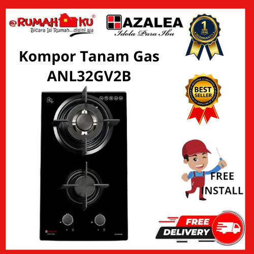 KOMPOR GAS TANAM AZALEA 2 TUNGKU ANL32GV2B