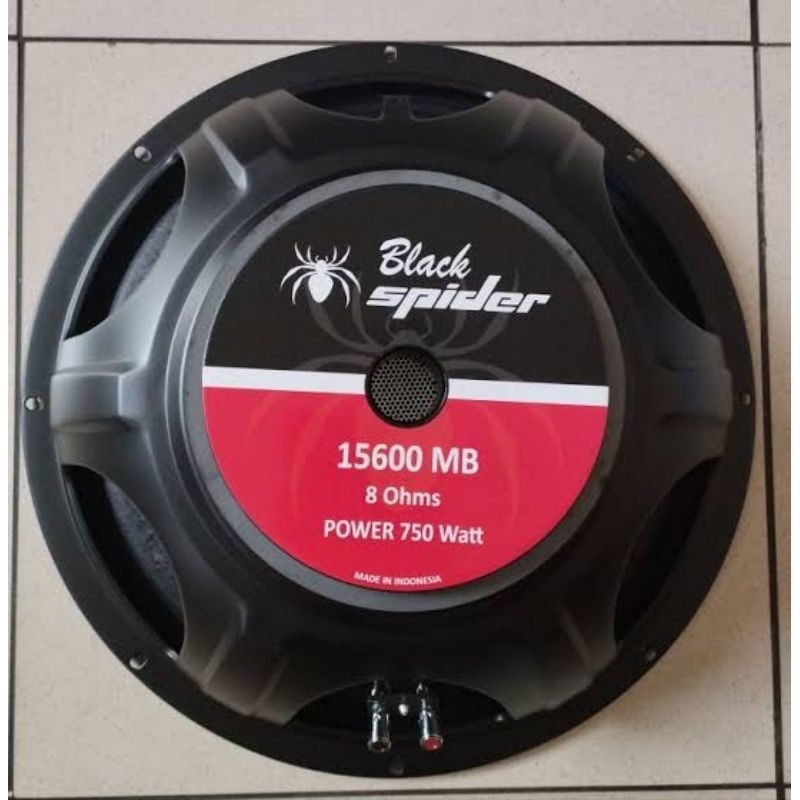 SPEAKER BLACK SPIDER 15600 15 INCH