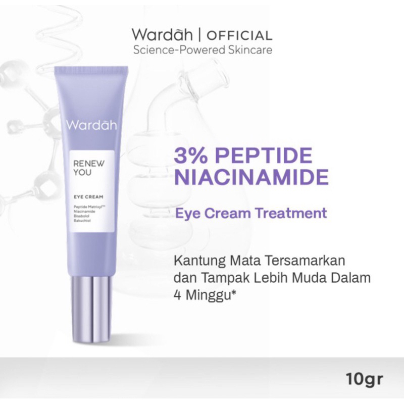 WARDAH RENEW YOU EYECREAM // CREAM MATA 10gr