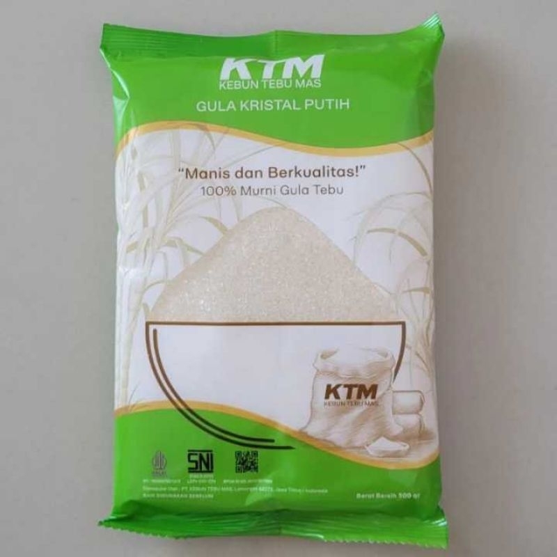 

Gula Tebu "KTM" Kristal Tebu Mas - 1kg