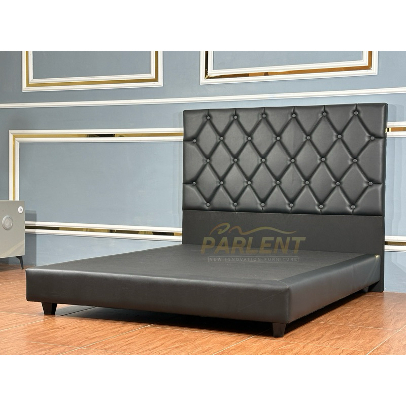 Divan Minimalis / Dipan sandaran / dipan kasur / Hedboard Kasur / Bed set AGNI (real pic) KUILTING B