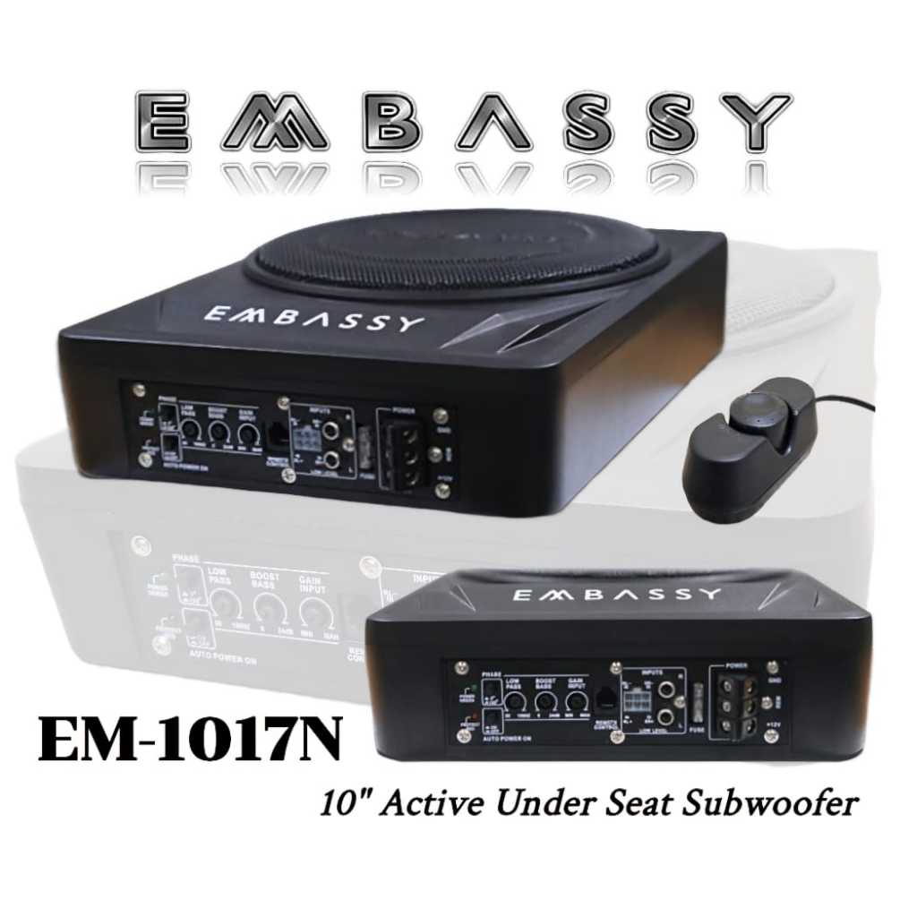 SUBWOOFER KOLONG EMBASSY EM-1017N