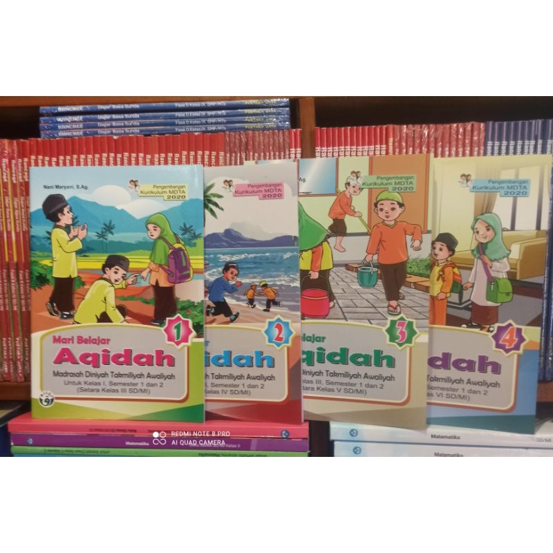 KUMPULAN SATU PAKET MDTA KELAS 1,2,3,4 TAHUN 2020