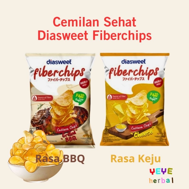 

Diasweet Fiberchips Cemilan Sehat