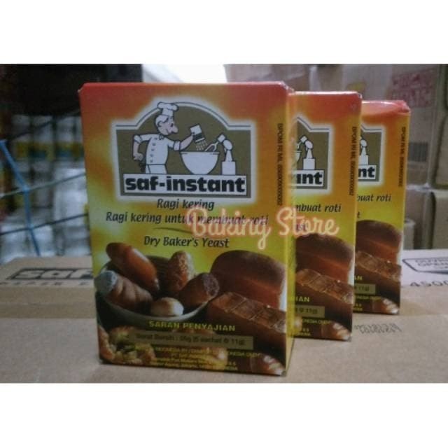 

Ragi Kering - Instant Yeast Saf Instant Sachet 60x4x11gr - Gosend Onl