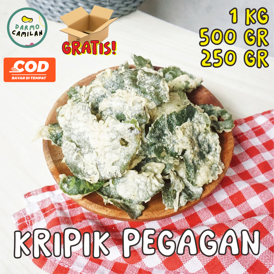 

Keripik Pegagan Regedeg 1kg 500gr 250gr - DARMO CAMILAN