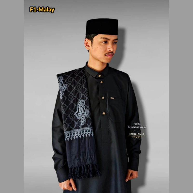 Sorban Kashmiri Hijau Sorban Yaman Printing Ridha Yamani Printing Motif / Cod Sorban Arab Surban Pal