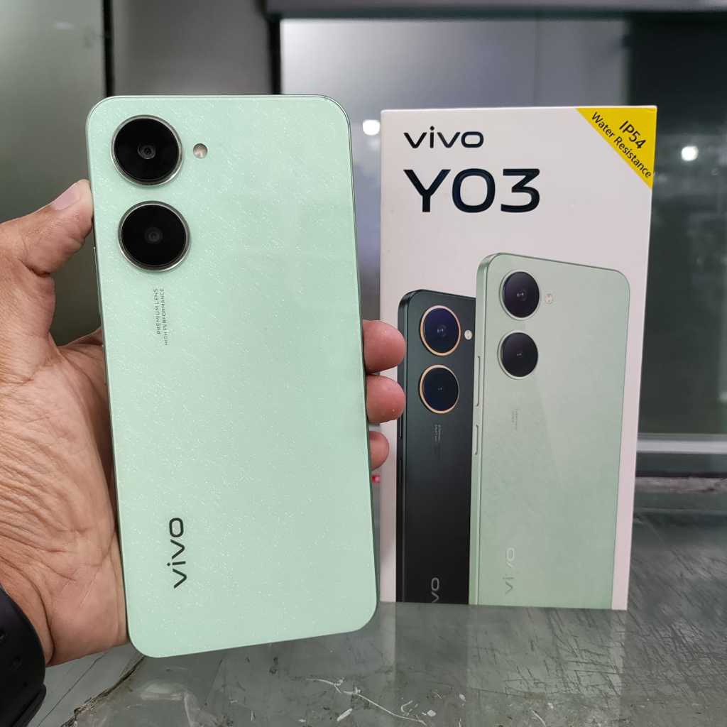 Vivo Y03 Ram 4/64GB | Ram 4/128GB Bekas Original