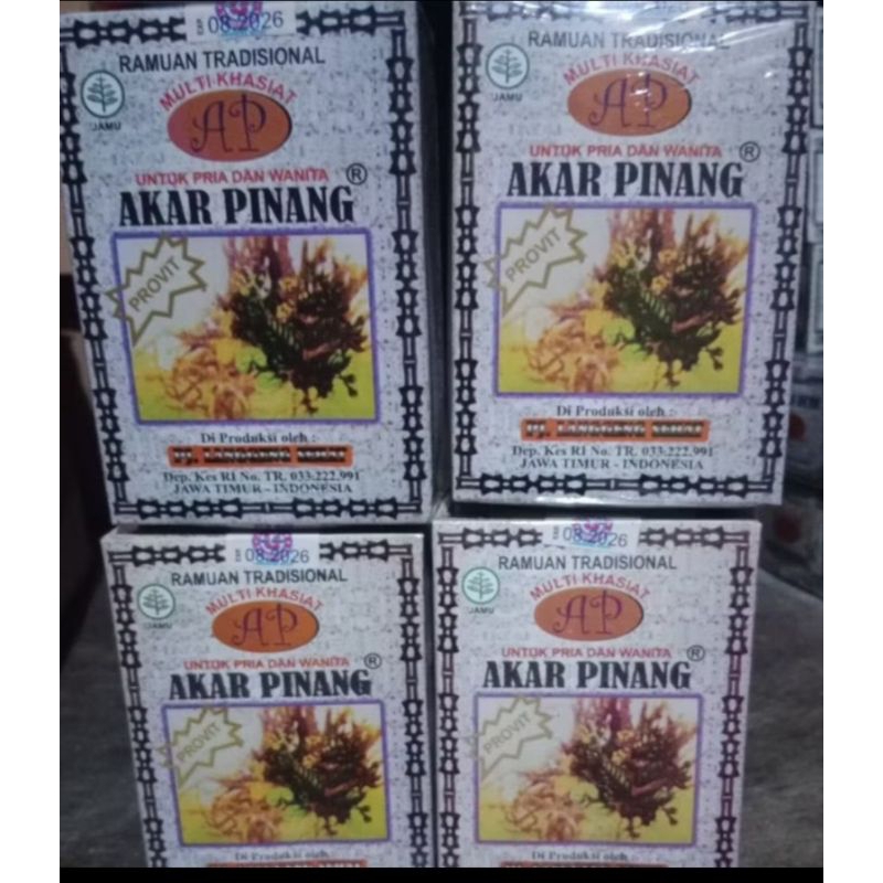 herbal akar pinang jamu