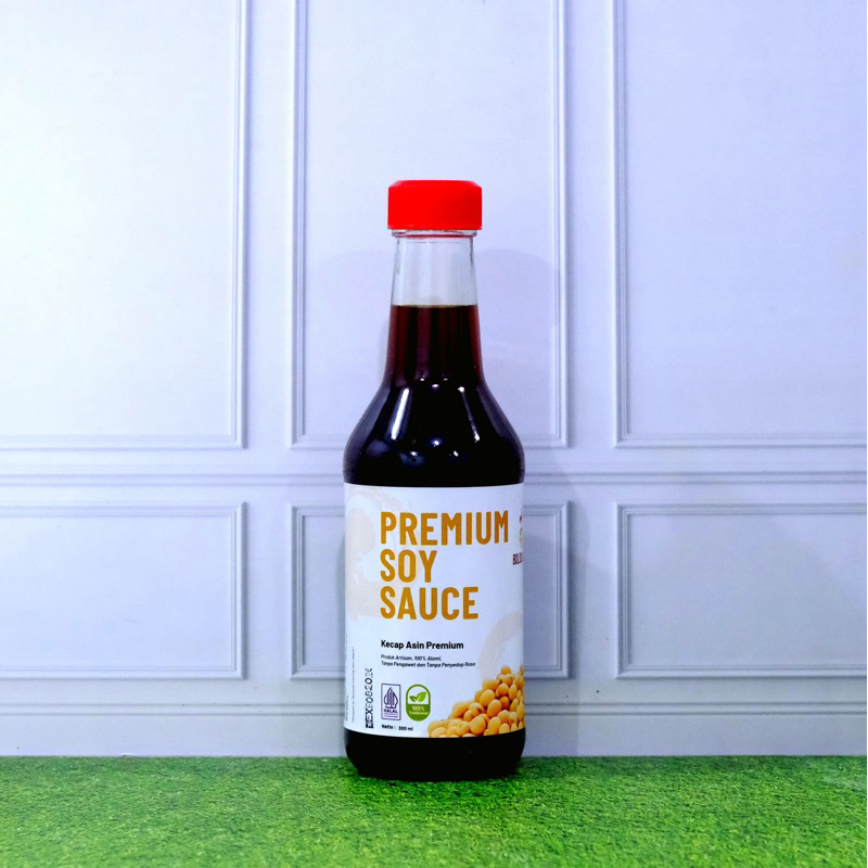 

[HALAL & VEGETARIAN] KECAP ASIN PREMIUM "CAP BOLDU AYAM" BOTOL KACA 350ML - TANPA MSG, TANPA PENGAWET, TANPA PEWARNA BUATAN. [HK MEDAN]L