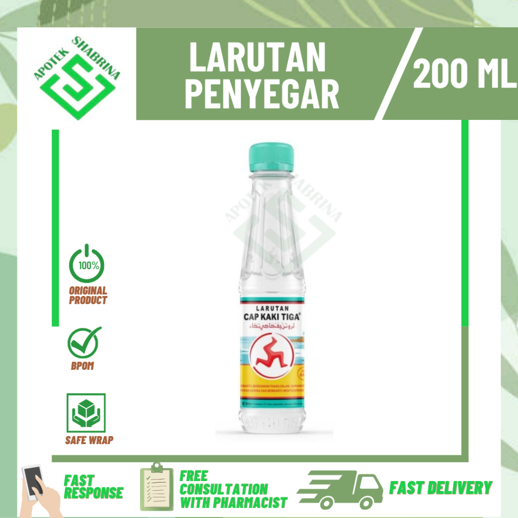 

CAP KAKI TIGA LARUTAN PENYEGAR 200 ML dan 500 ML
