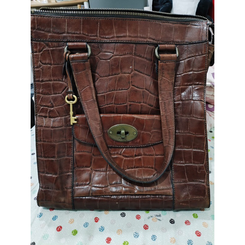 TAS FOSSIL CROCO - PRELOVED ORI