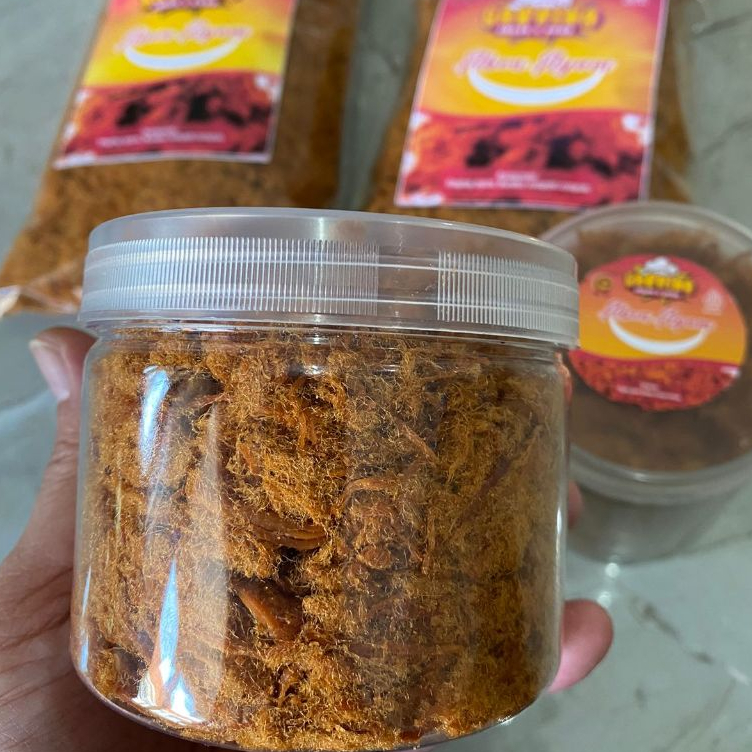 

SABRINA Abon Ayam premium 100g cemilan pas buat oleh-oleh ke rumah bisa COD