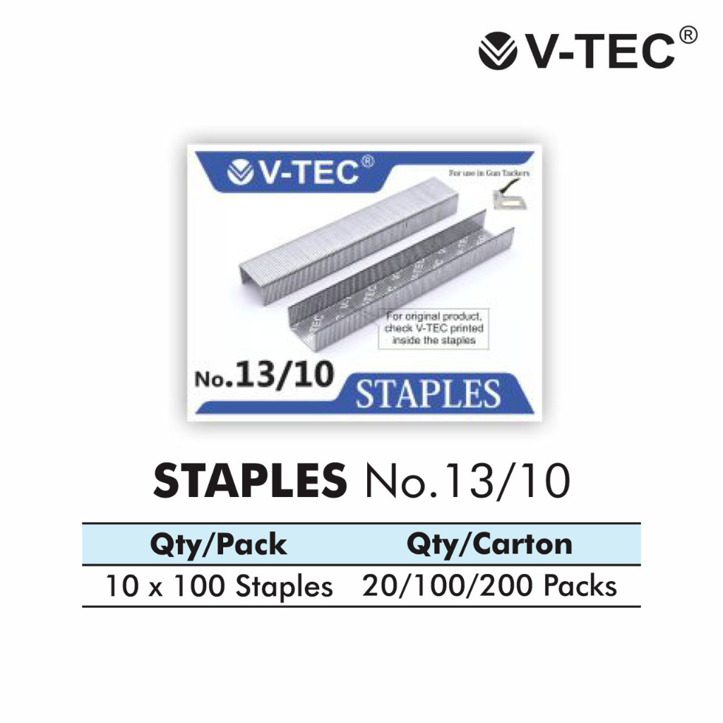 

ISI STAPLES VTEC NO 13/10