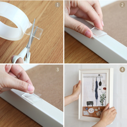 

NANO DOUBLE TAPE BENING Lakban Perekat Nano Double Tape Bening Selotip Serbaguna