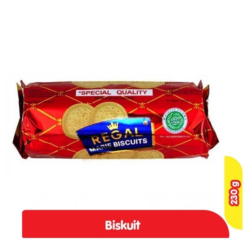 

Regal Marie Biscuits Spesial Quality isi 230 gram