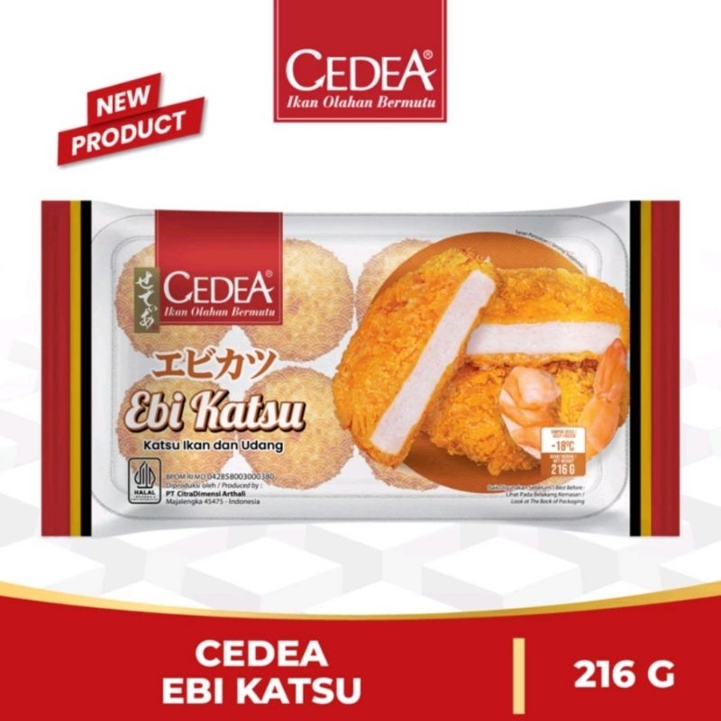 

CEDEA Ebi Katsu 216 gr (Isi 8)