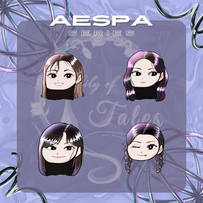 [We Chain]Aespa Keychain|Fanmerch Aespa