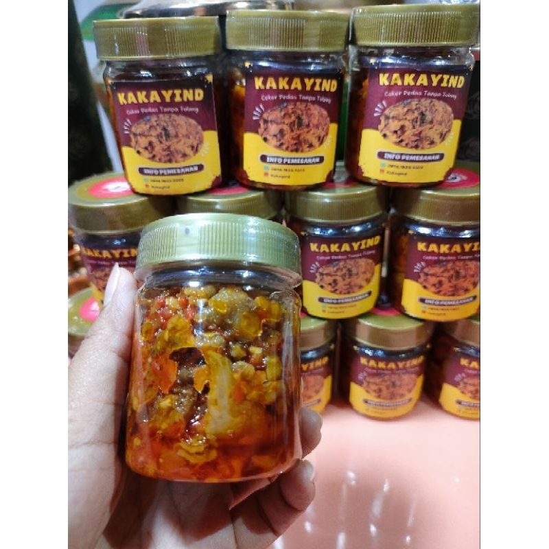 

Ceker Pedas / Ceker Mercon Tanpa Tulang Kakayind 100gr