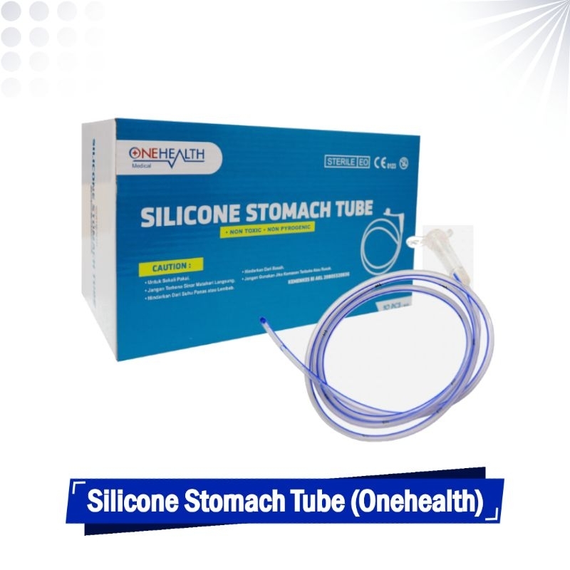 NGT Silicone Stomach Tube OneHealth Selang Makan Selang Sonde Silikon