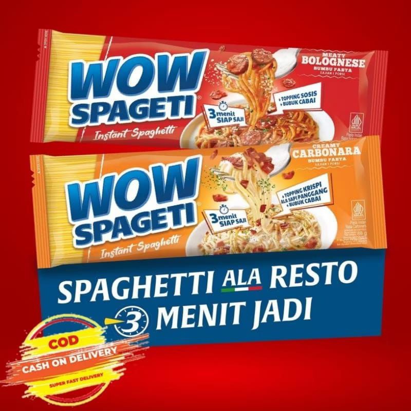 

spaghetti WOW ready 2 varians