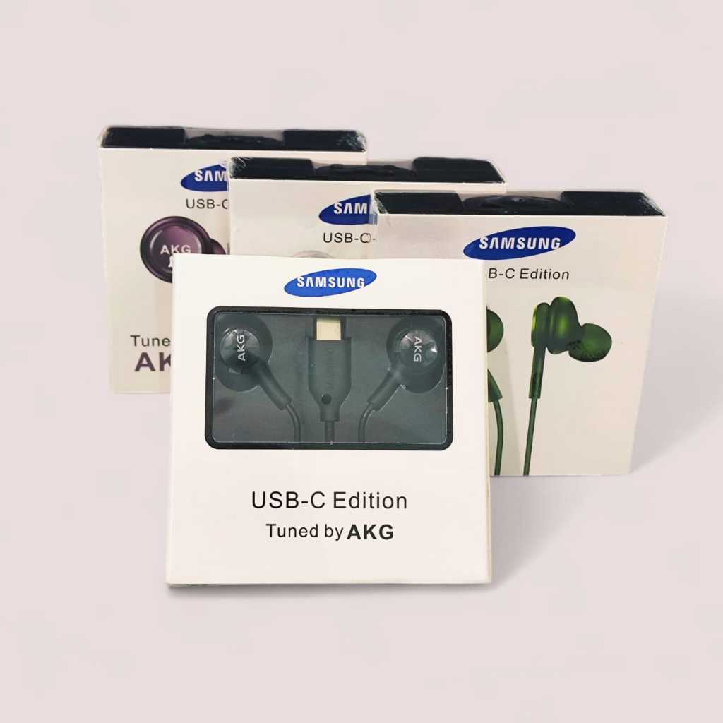 Headset Handsfree Earphone Samsung Type C AKG S10+ Original / Headset Samsung AKG Ori Tuned by AKG