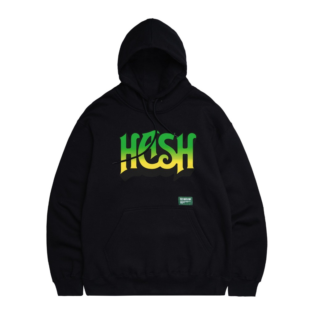 Pot Meets Pop Sweater Hoodie - Hash Hoodie Black SS`24 - Hoodie