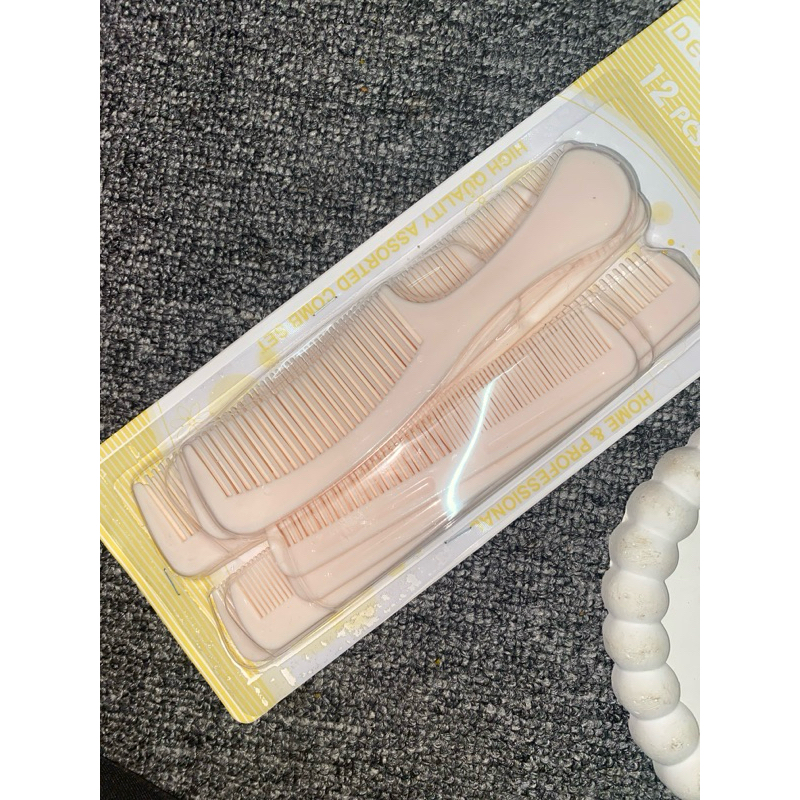 Set Sisir Rambut Isi 12Pcs