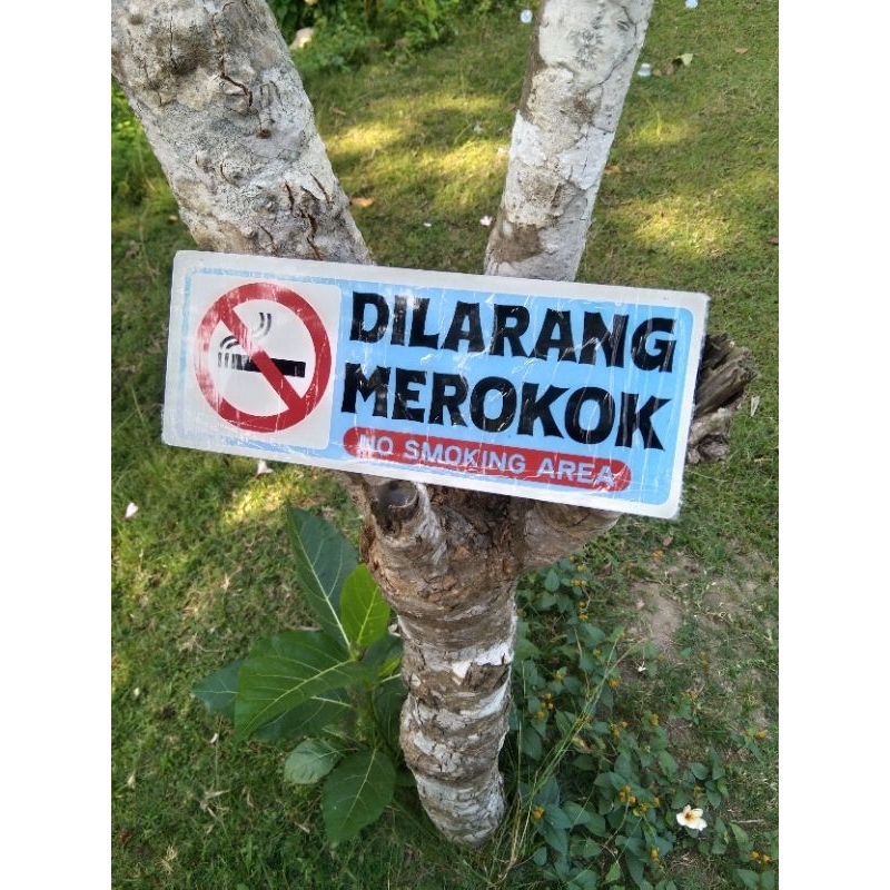 

TULISAN AKRILIK DILARANG MEROKOK UKURAN 25CMX9,5CM