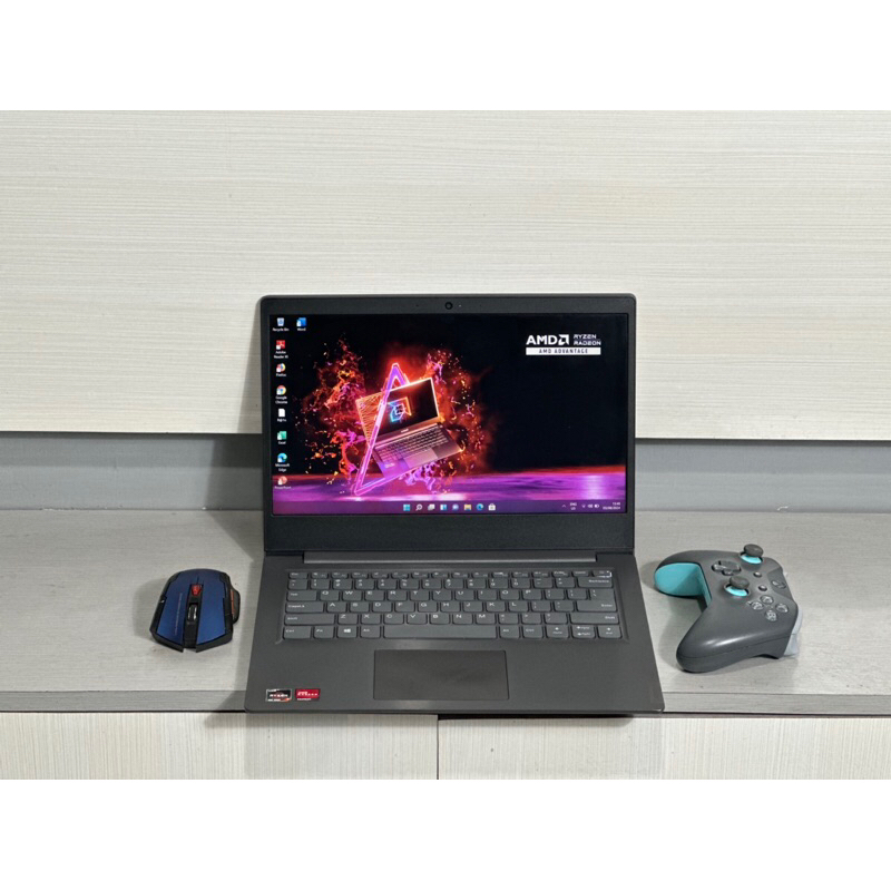 LAPTOP PELAJAR KANTORAN LENOVO V14-ARE RYZEN 7-4700U AMD RADEON FHD