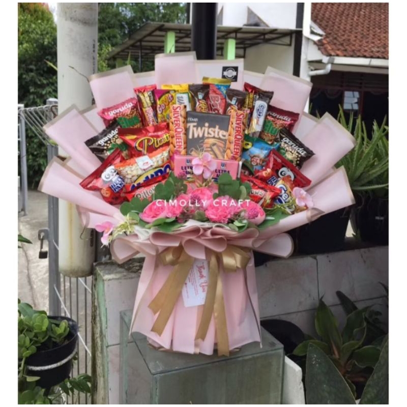 BUCKET SNACK 110 MURAH JOGJA HADIAH WISUDA HARI IBU