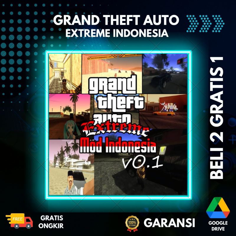 Grand Theft Auto Extreme Indonesia | GTA Extreme Indonesia PC/LAPTOP GAMES