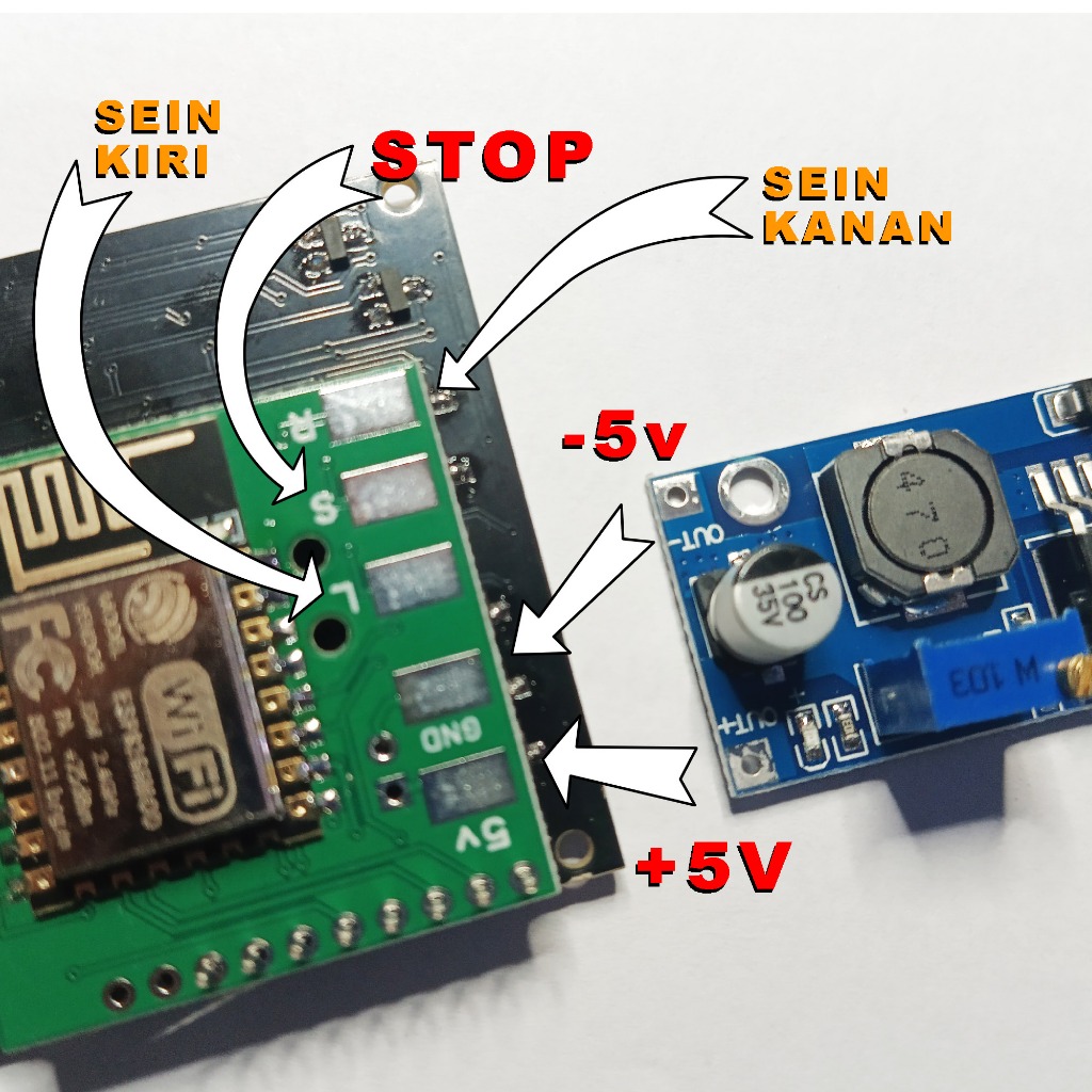 IK3 Stoplamp Vario 125-150 RGB Running Text