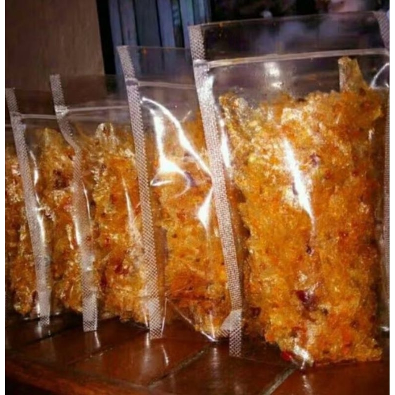 

keripik kaca pedas daun jeruk isi 100 gr / crown Snack.id