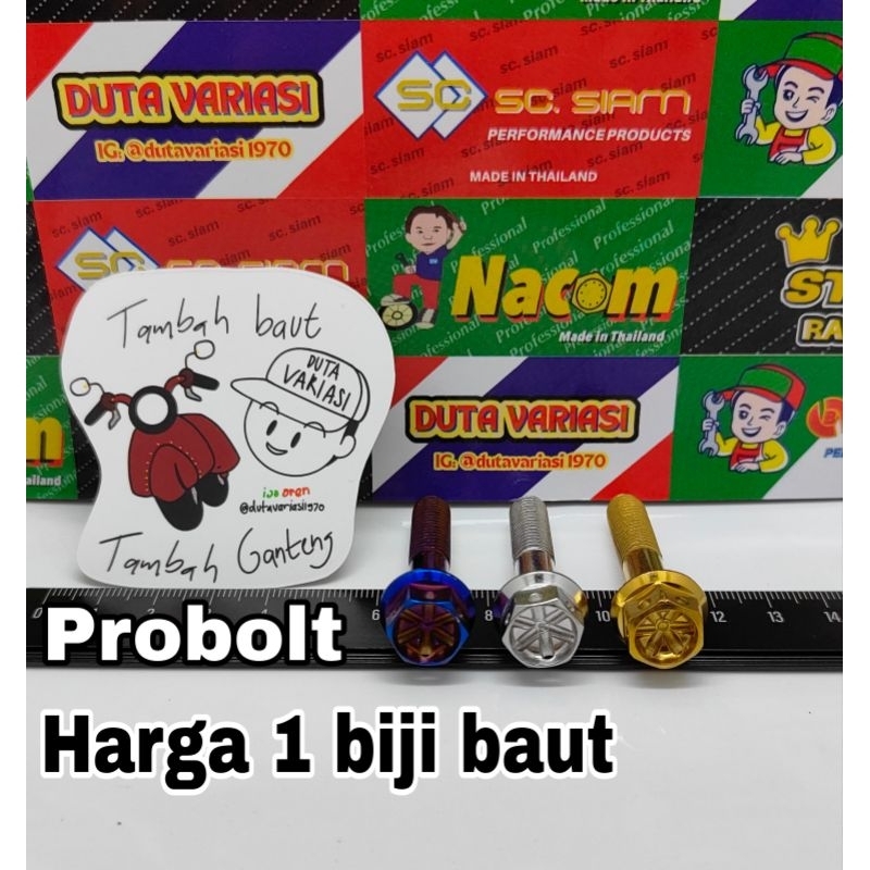 Baut probolt stanles Shock Belakang MATIC MIO / SCOOPY / BEAT / VARIO 125-150 / XEON
