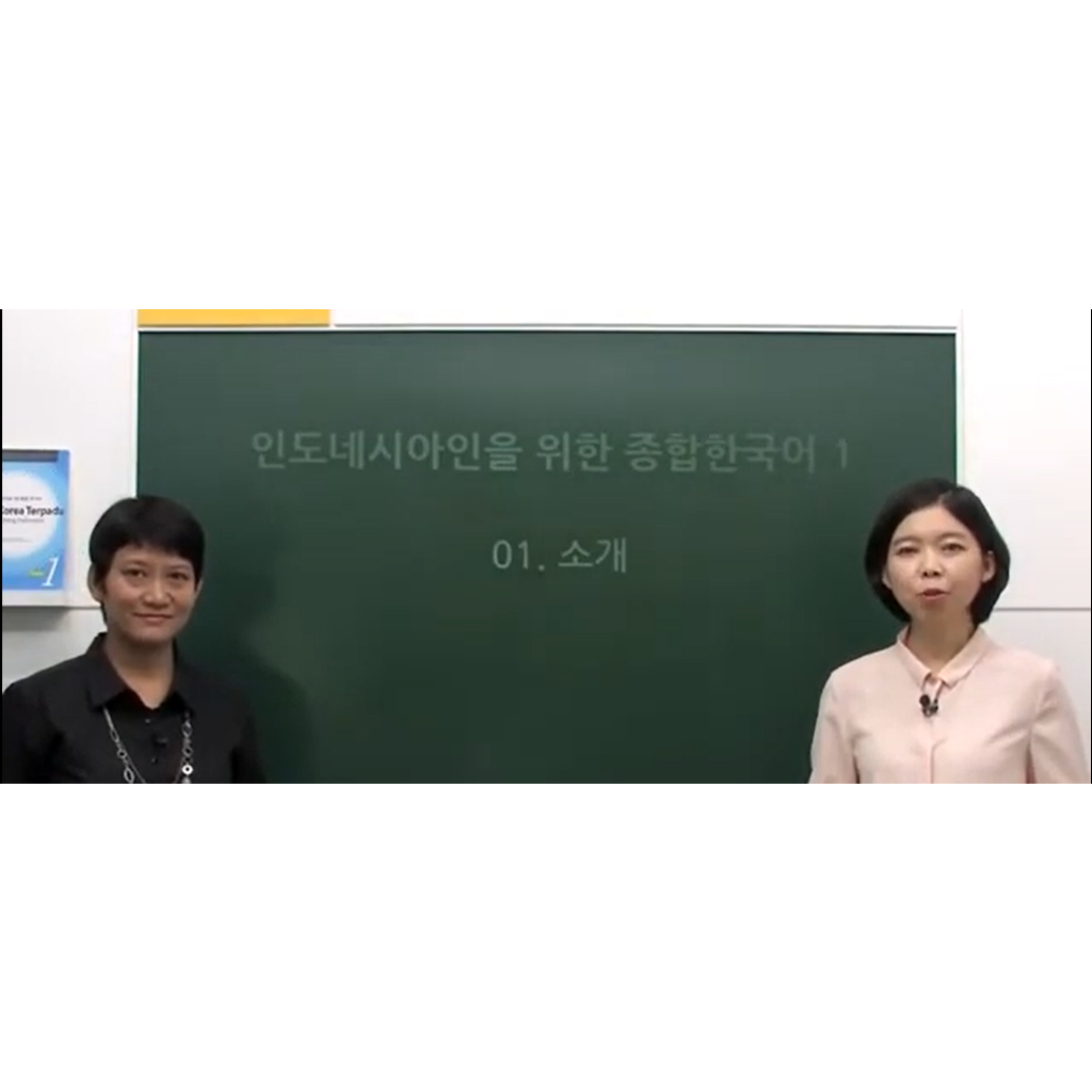 

Vidio Pembelajaran Pelafalan, Tata bahasa Bahasa Korea pemula level 1