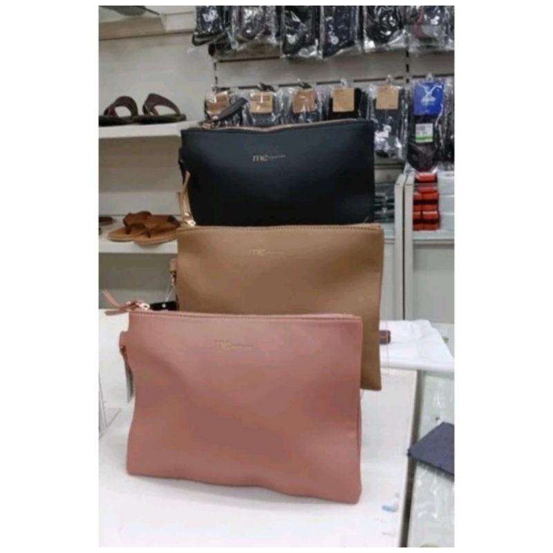 NEW POUCH MARIE CLAIRE - HITAM