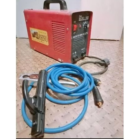 mesin las inverter 160a rhino merah seken