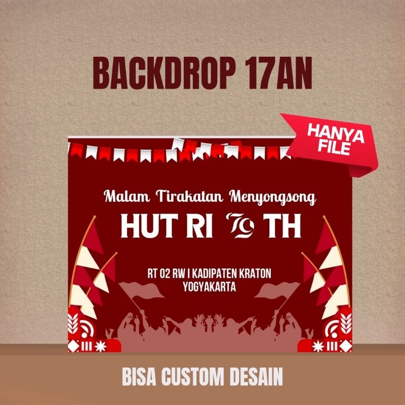 BACKDROP 17AN - SPANDUK 17AN - FILE HD BACKDROP 17AN