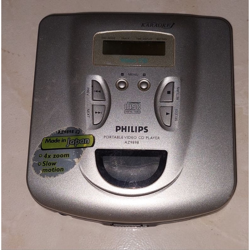 Discman Portable VCD Player AZ9898