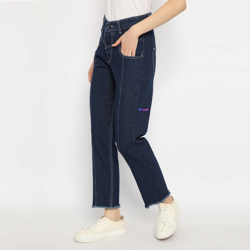 NUBER Boyfriend SALE Celana Panjang Highwaist Jeans Jasmine