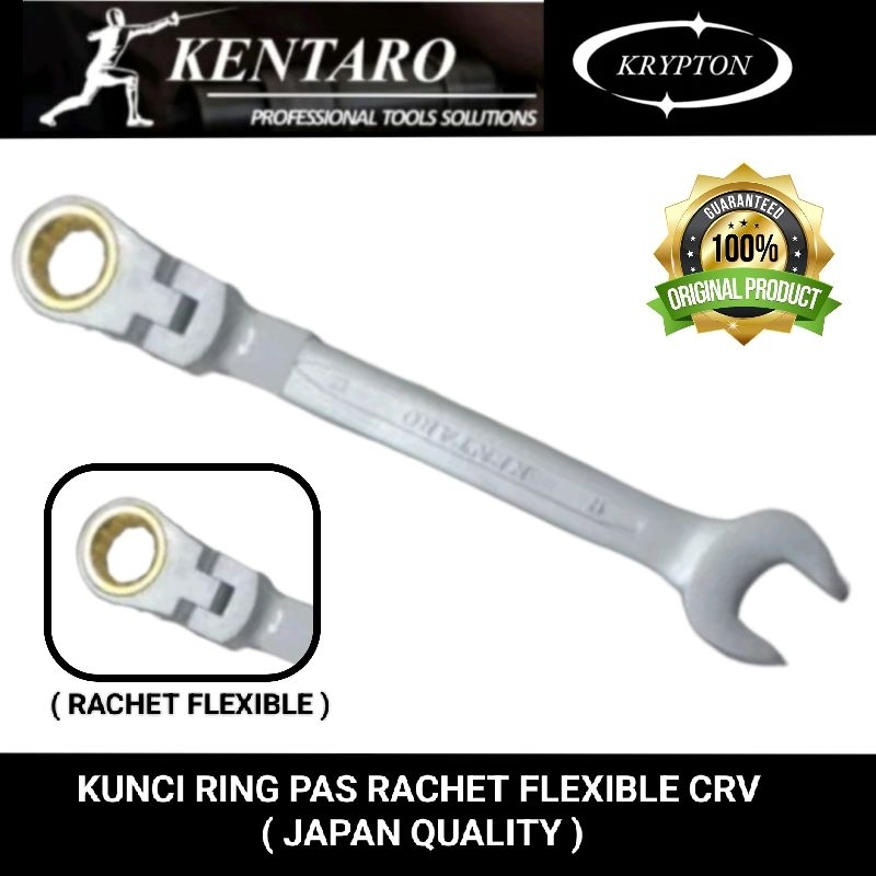 Kentaro kunci ring pas rachet CRV Japan heavy duty jaminan asli original