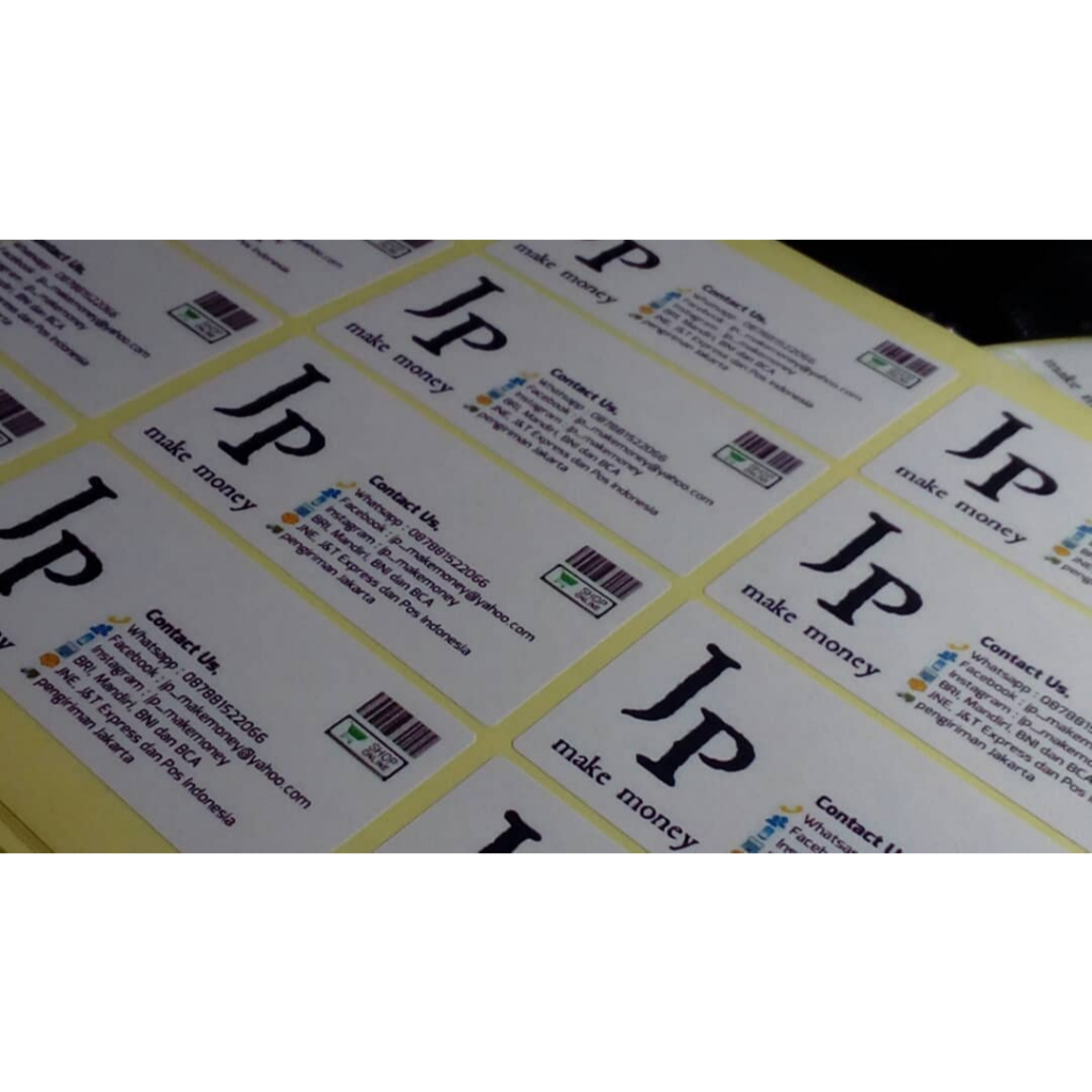 

Print Label Undangan Costum